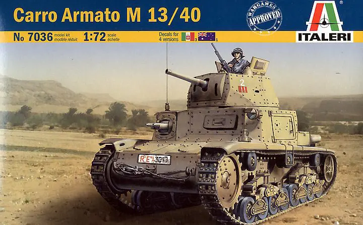 Ultimate Tank Collection Fiat M13/40 1-72 scale new in Case/boxed 