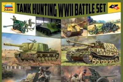 Zvezda – 5204 – Tank Hunting WWII Battle Set