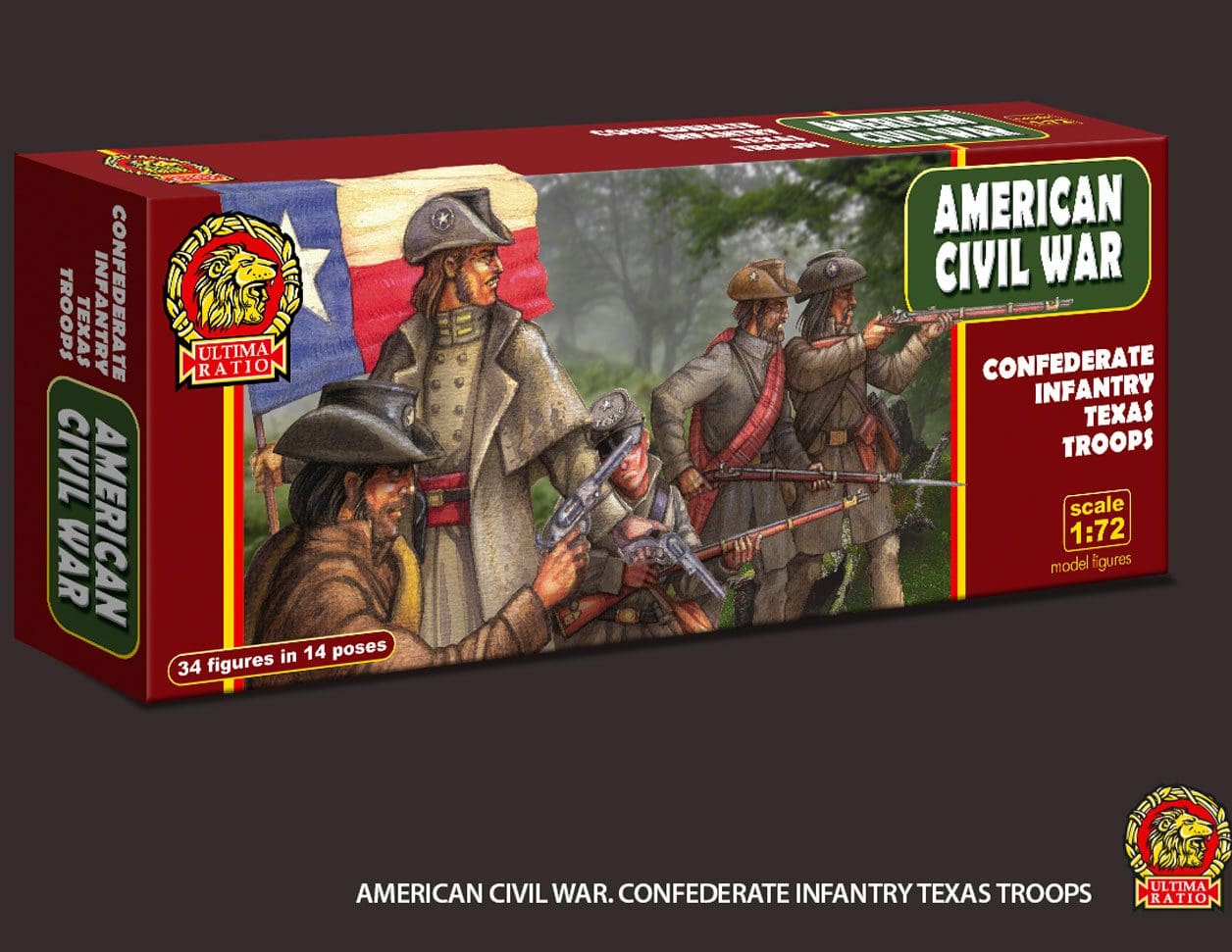 Ultima Ratio - UR015 - Confederate Infantry Texas Troops box cover image