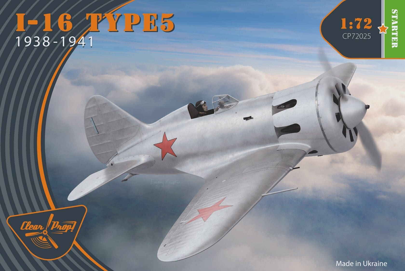 1/72 WWII Soviet Fighter Polikarpov I-16 Type 24 ICM 72071 