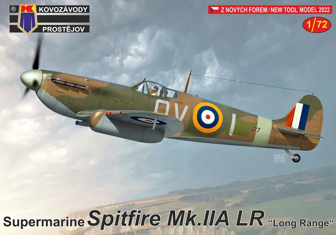 Revell 03953 Supermarine Spitfire Mk.IIa 1:72 Scale Plastic Model Aircraft Kit 