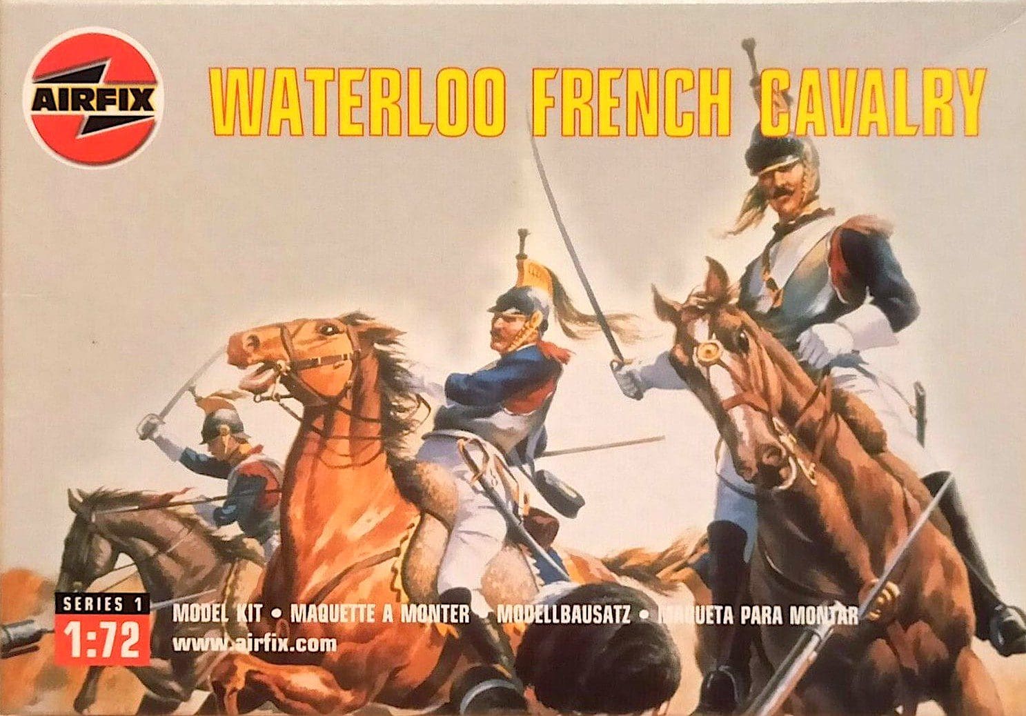 Accurate 1/72 HO Waterloo French Cavalry 