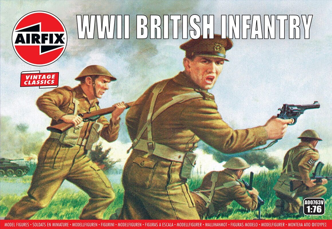 échelle 1/72 AIRFIX 00763 WWII infanterie britannique 