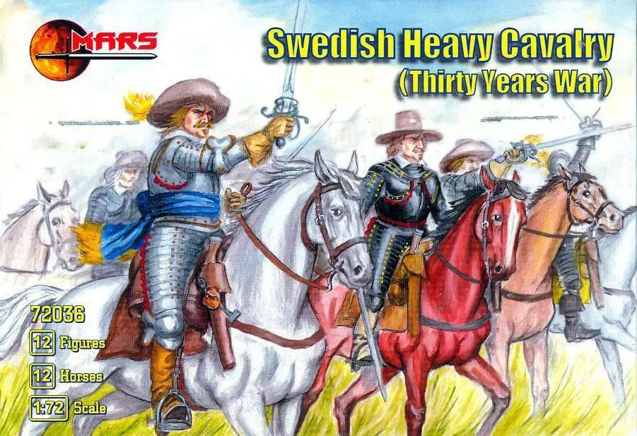 Mars 1/72 Swedish Heavy Cavalry Thirty Years War # 72036 