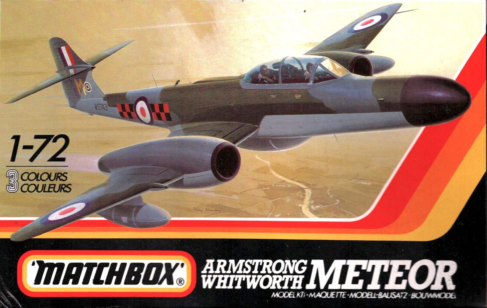 Vintage Matchbox Armstrong Whitworth Meteor Kit # 129 1986 for sale online 