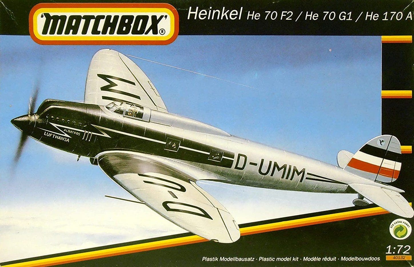 Heinkel He 70 F 2-1:72 Revell 03962 