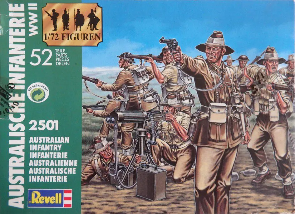 Figurines 1/72 Revell 02574 Infanterie autrichienne