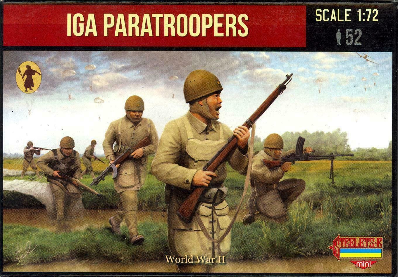 1/72 Strelets WWII IGA Japanese Paratroopers  #M120 MIB 