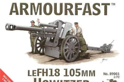 Howitzer LFH-18 WWII Plastic Kit 1:72 Model ZVEZDA German 105mm 