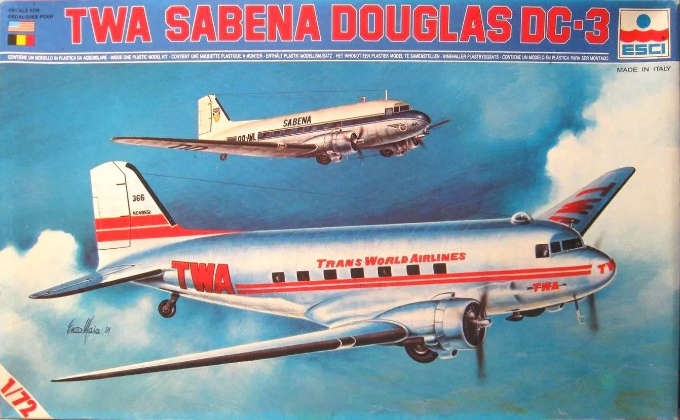 III 1:72 Douglas DC-3 Dakota MK ITALERI 1338 Flugzeug Modellbausatz Kit 