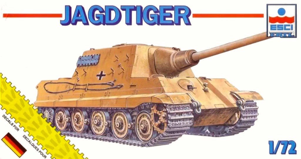 ESCI - 8331 - 8014 - Jagdtiger - 1/72 Scale Model