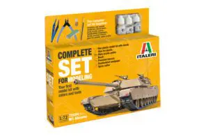 Italeri – 72004 – M1 Abrams – Complete Set For Modeling