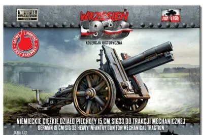 First to Fight – 102 – German heavy infantry gun 15 cm sIG33 for mechanical traction