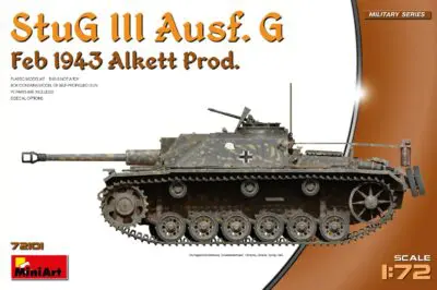 MiniArt – 72101 – StuG III Ausf. G Feb 1943 Alkett Prod