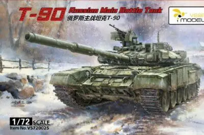 Vespid - VS720026 - T-90A Russian Main Battle Tank - 1/72 Scale Model