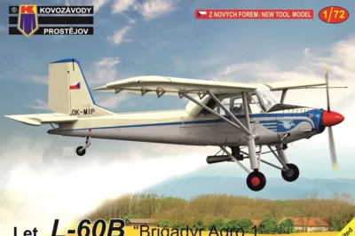 Kovozávody Prostějov (KP) – KPM0393 – Let L-60B “Brigadýr Agro 1”