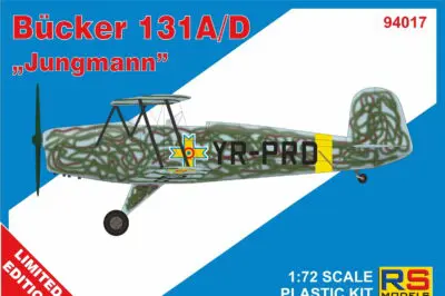 RS Models – 94017 – Bücker 131A/D “Jungmann”