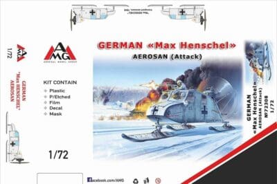 AMG (Arsenal Model Group) – 72308 – German “Max Henschel” Aerosan (Attack)