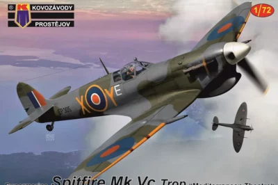 Kovozávody Prostějov (KP) – KPM0417 – Spitfire Mk.Vc Trop “Mediterranean Theatre”